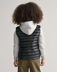 Kids Shiny Lightweight Padded Down Vest