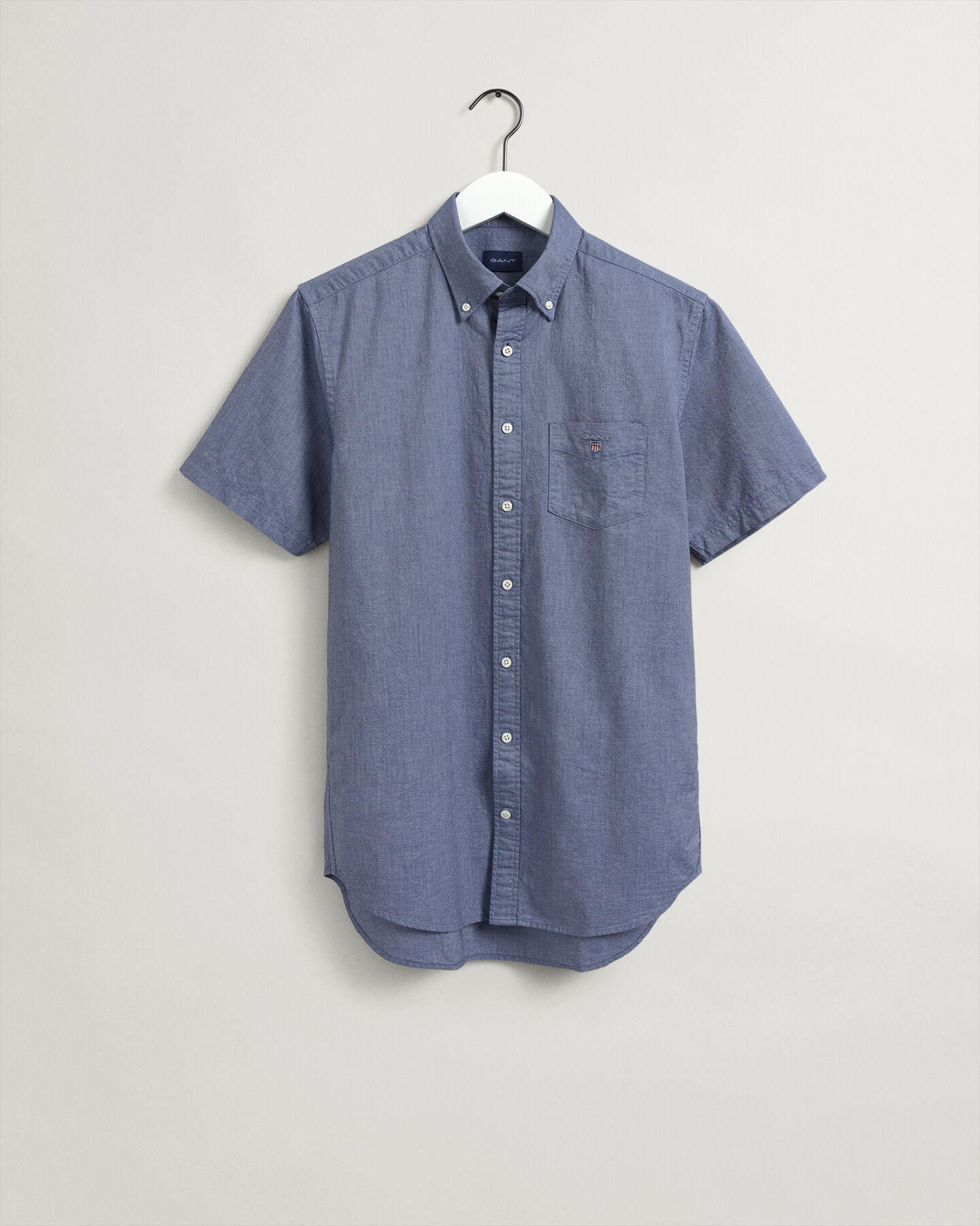 Regular Fit Short Sleeve Oxford Shirt