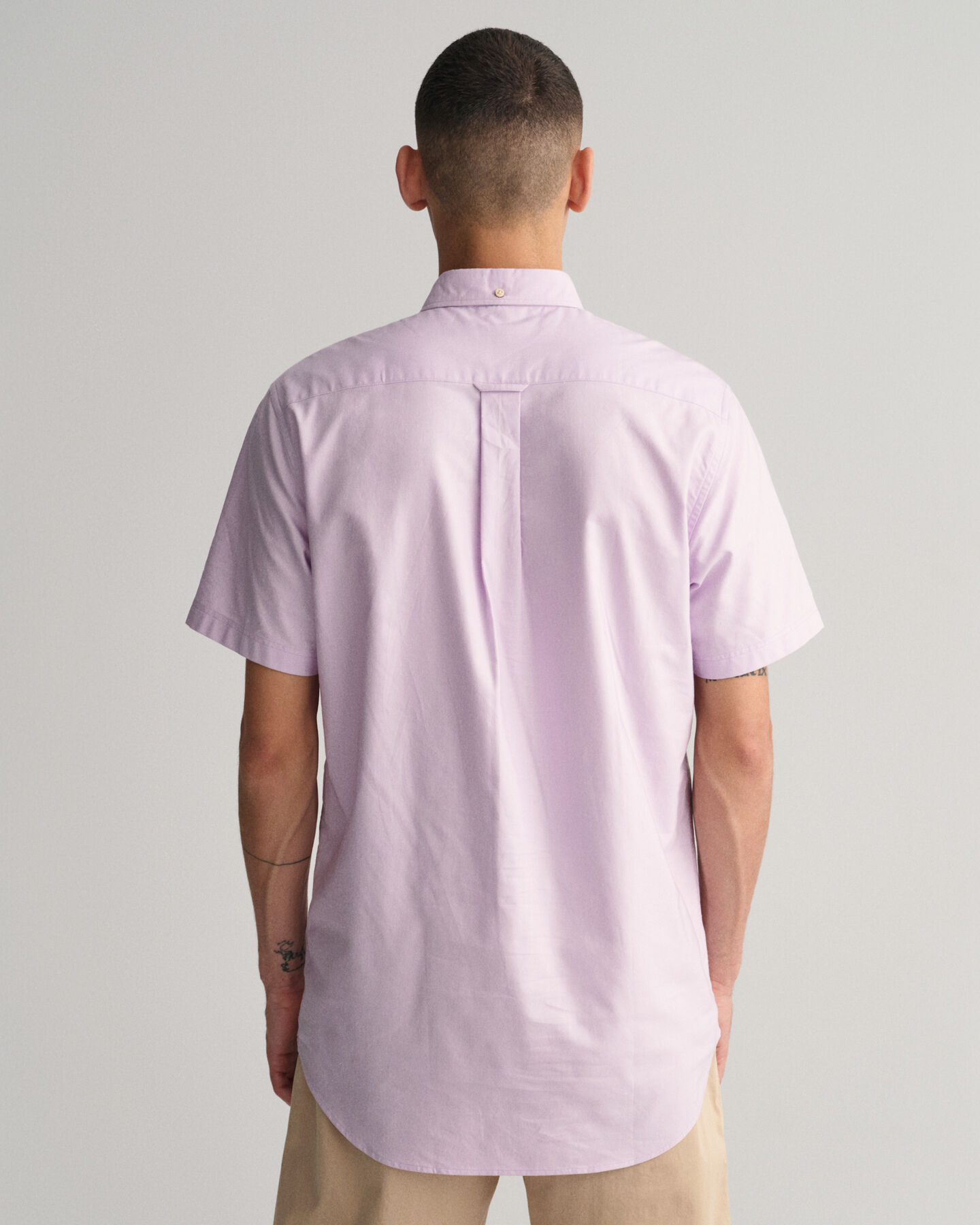 Regular Fit Short Sleeve Oxford Shirt