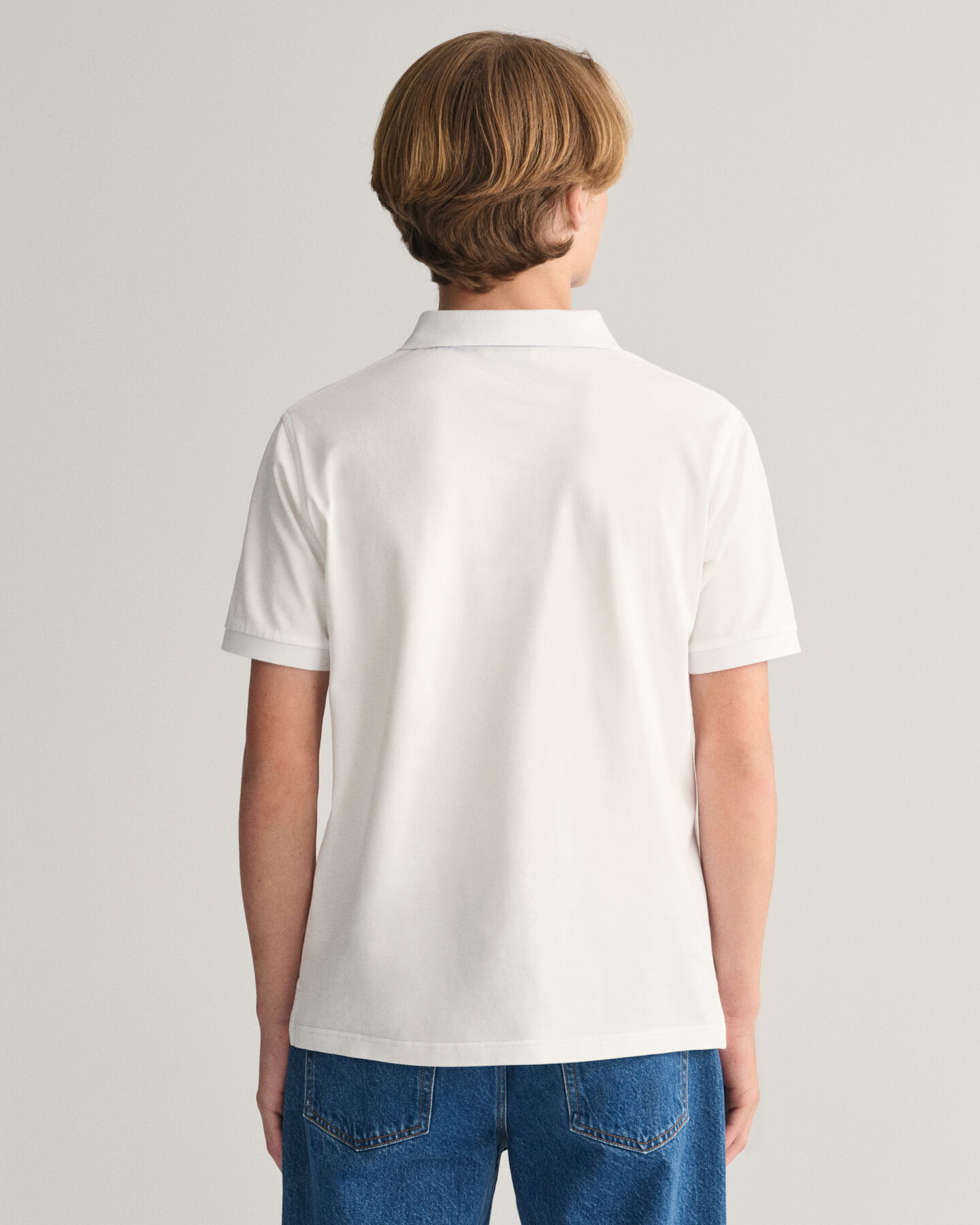 Teens Contrast Piqu&eacute; Polo Shirt