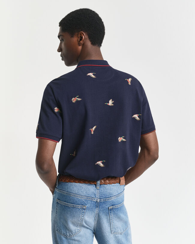 Embroidered Polo Shirt