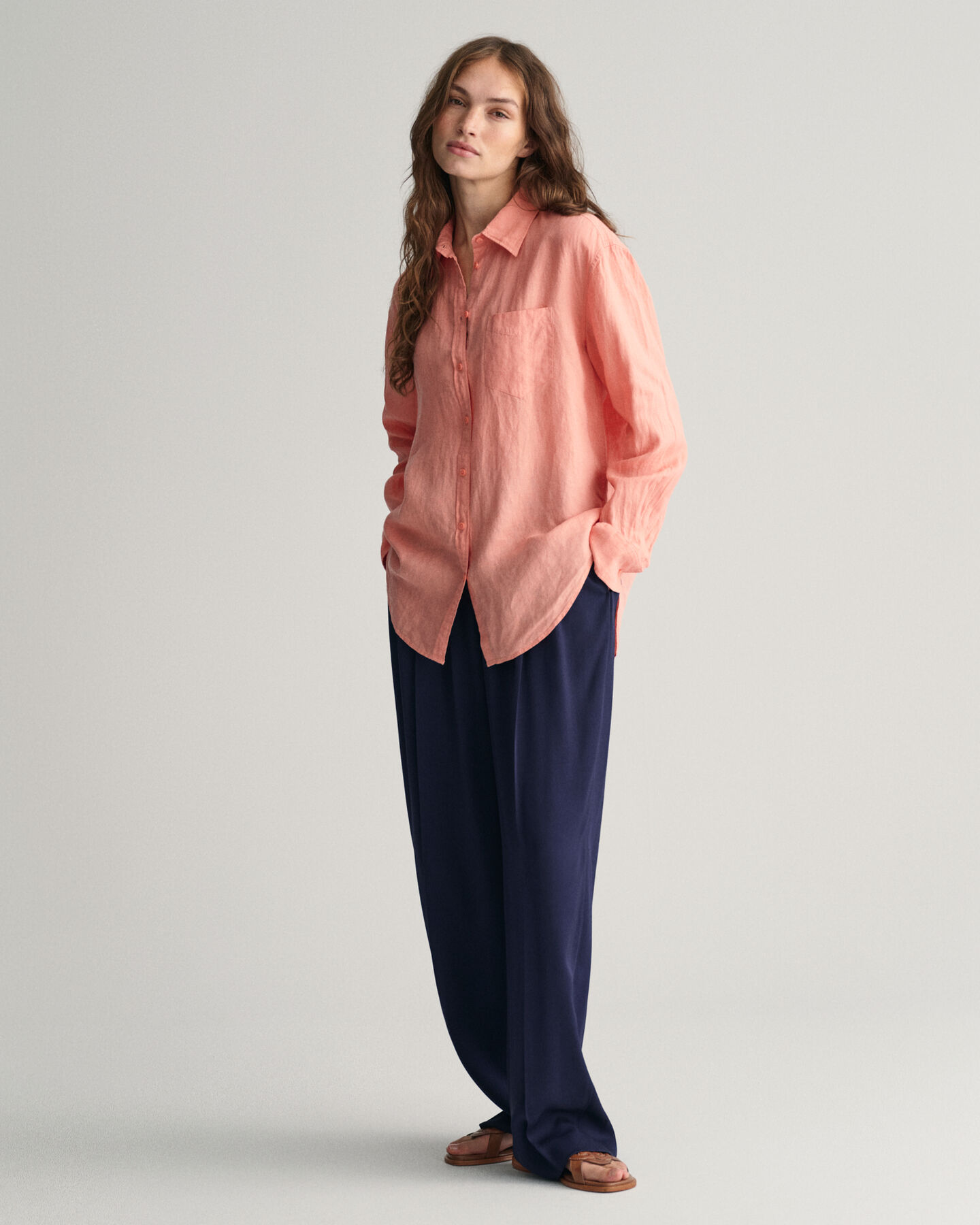 Relaxed Fit Linen Shirt