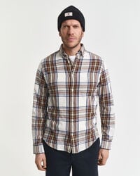 Regular Fit Windblown Flannel Check Shirt