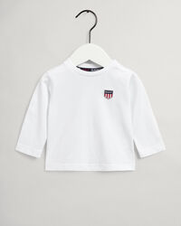 Baby Boy Retro Shield Long Sleeve T-Shirt