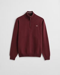 Superfine Lambswool Half-Zip Sweater