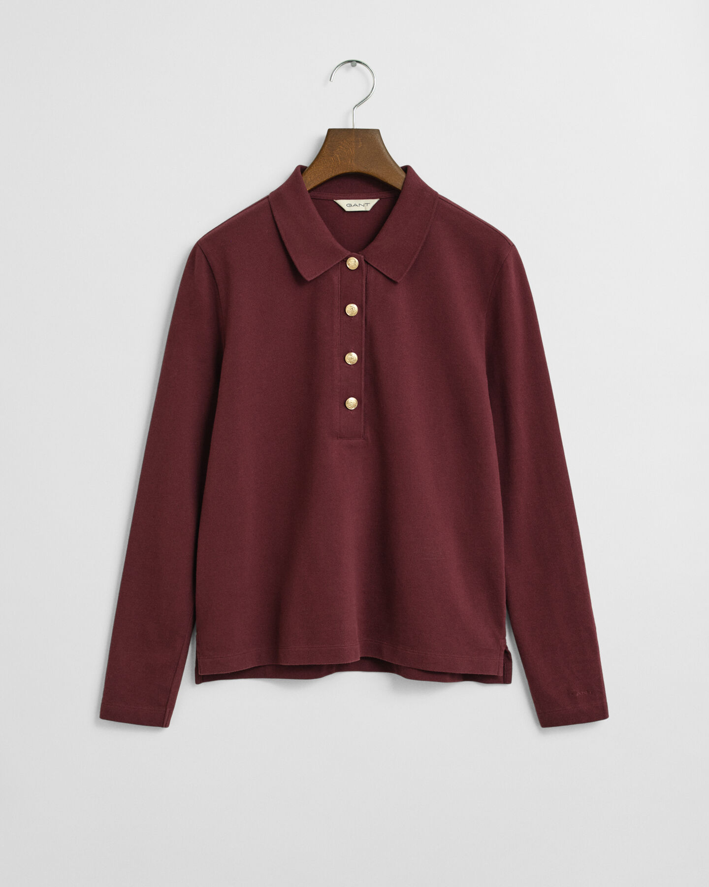 Long Sleeve Piqué Polo Shirt