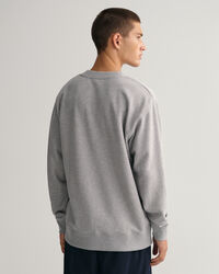 Retro Crest Crew Neck Sweatshirt