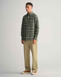 Regular Fit Oxford Check Shirt