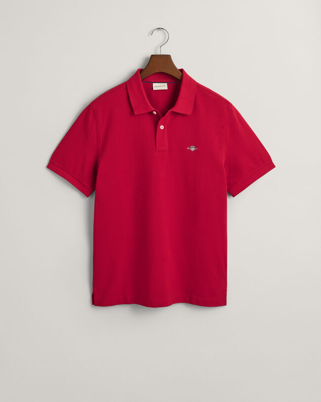Seasonal Essential Embroidered Archive Shield Polo Shirt