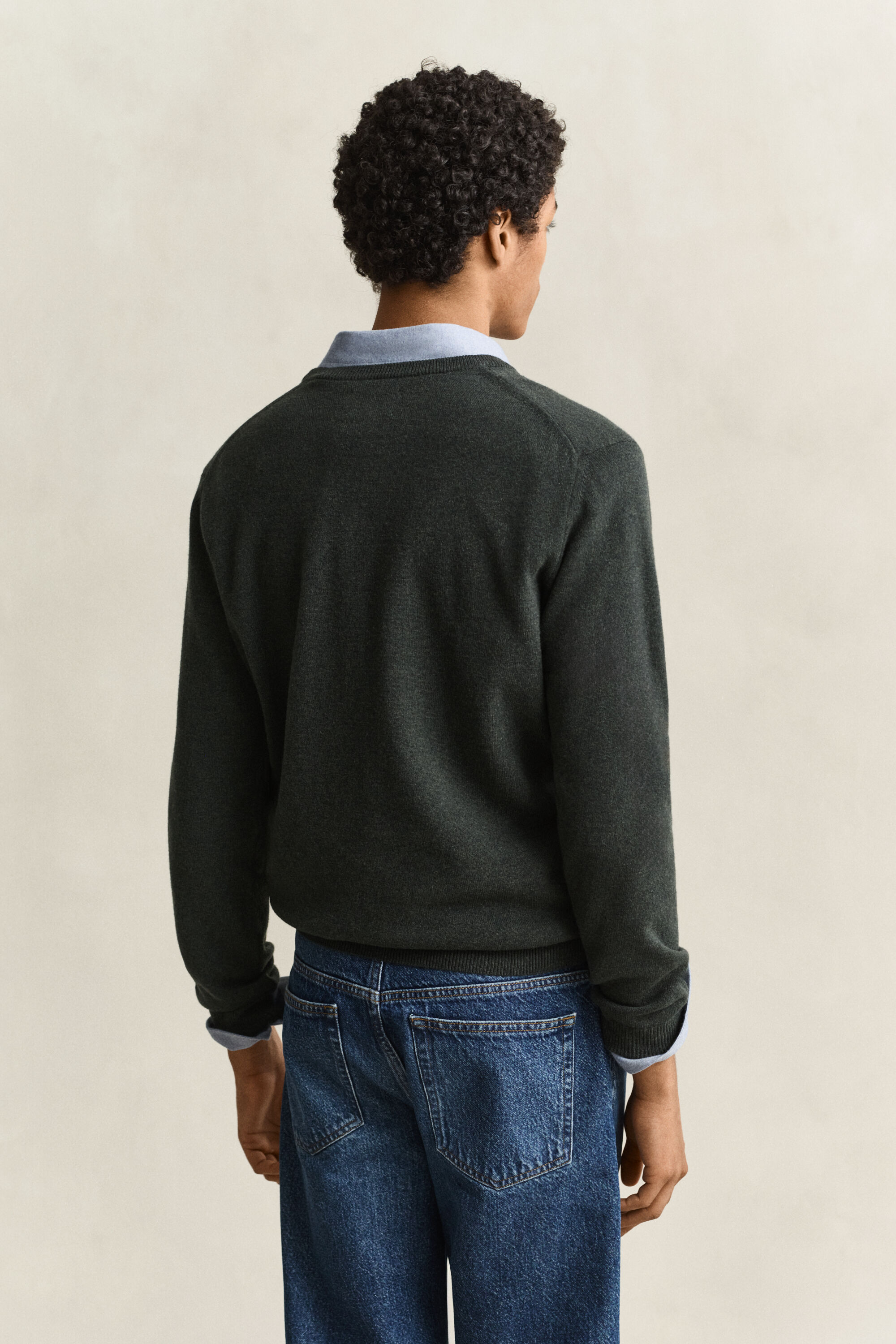 Lambswool V-Neck Sweater
