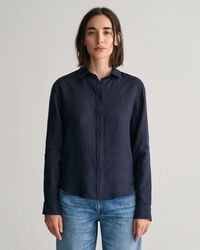 Regular Fit Linen Chambray Shirt