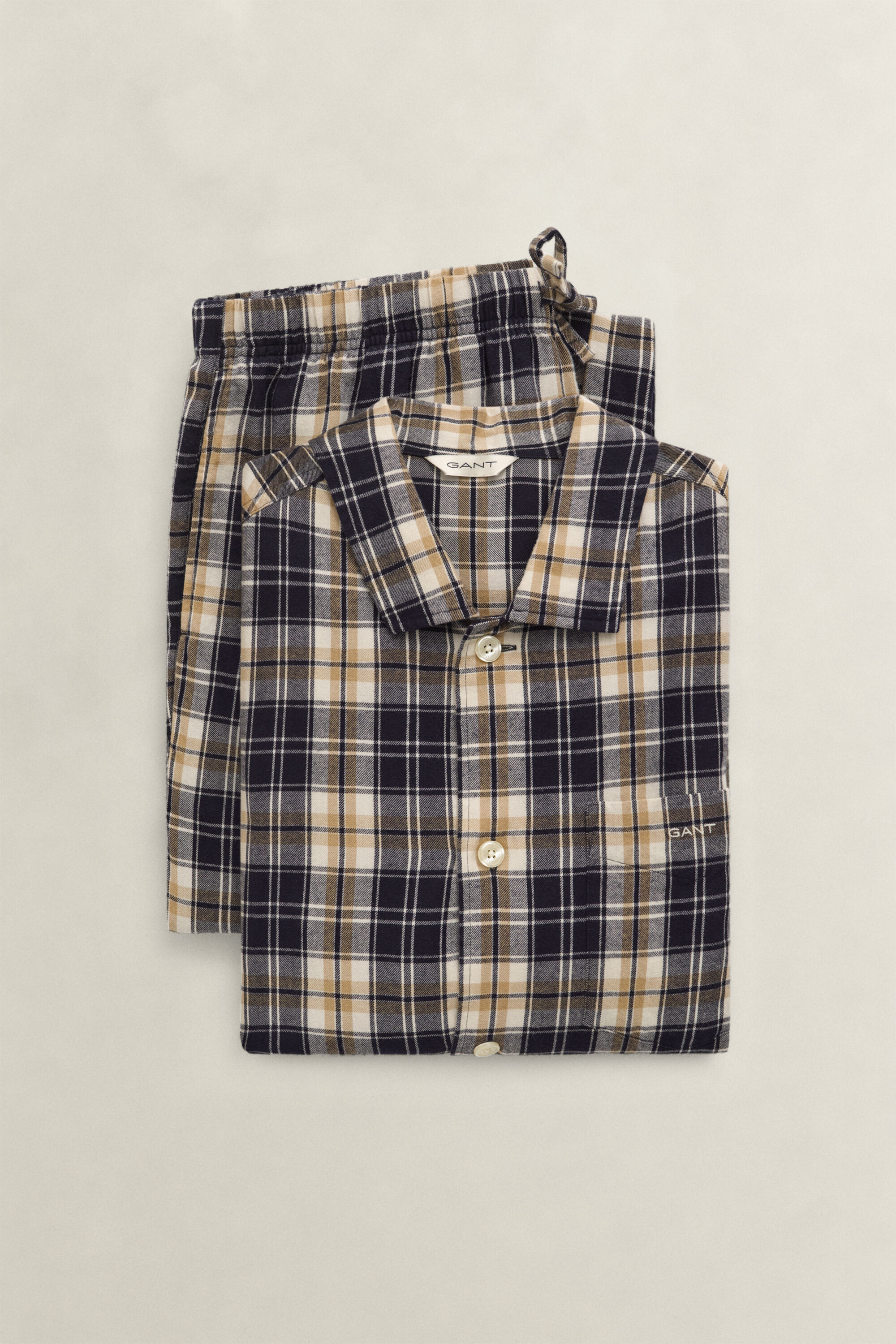 Checked Pajama Set