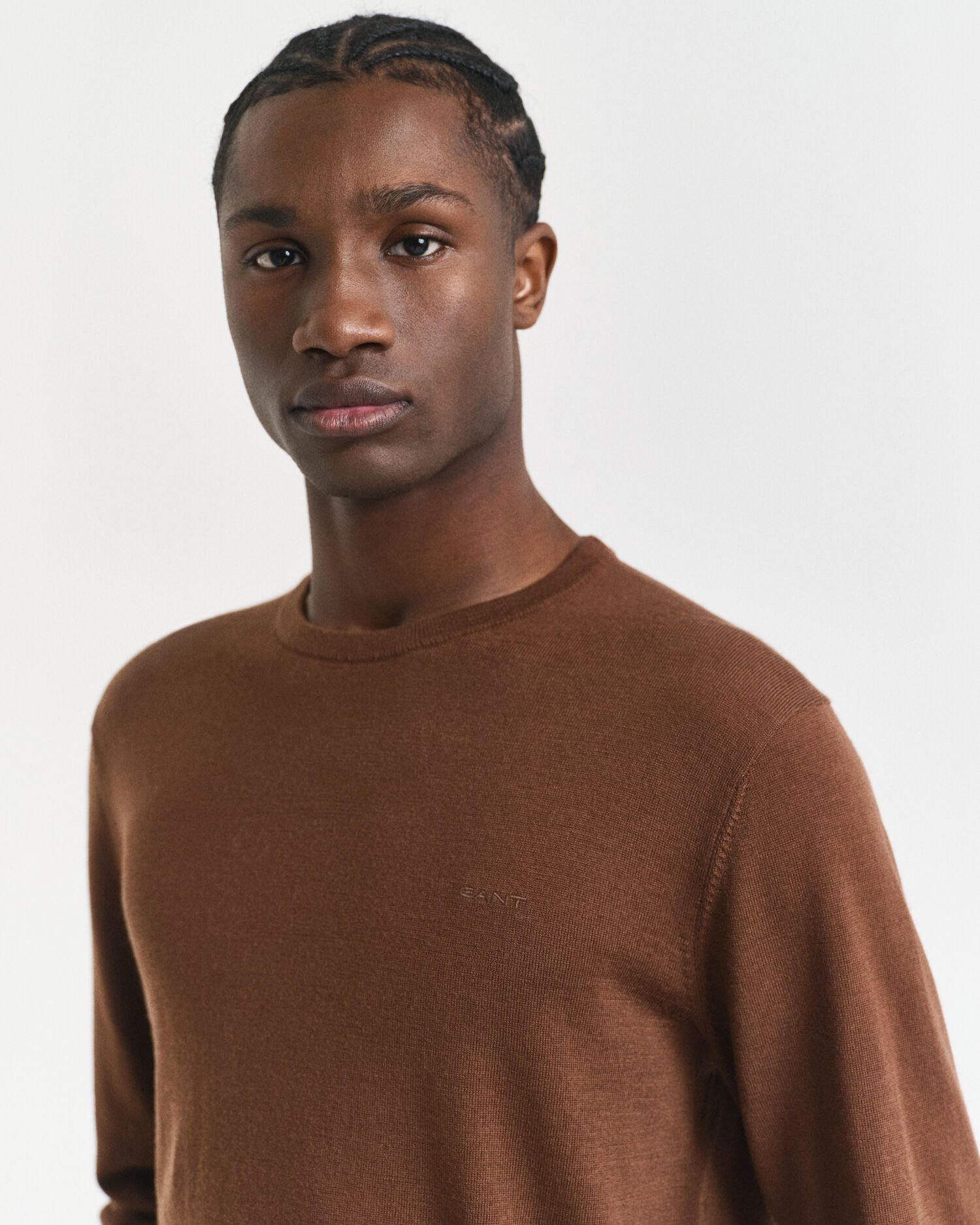Merino Wool Crew Neck Sweater