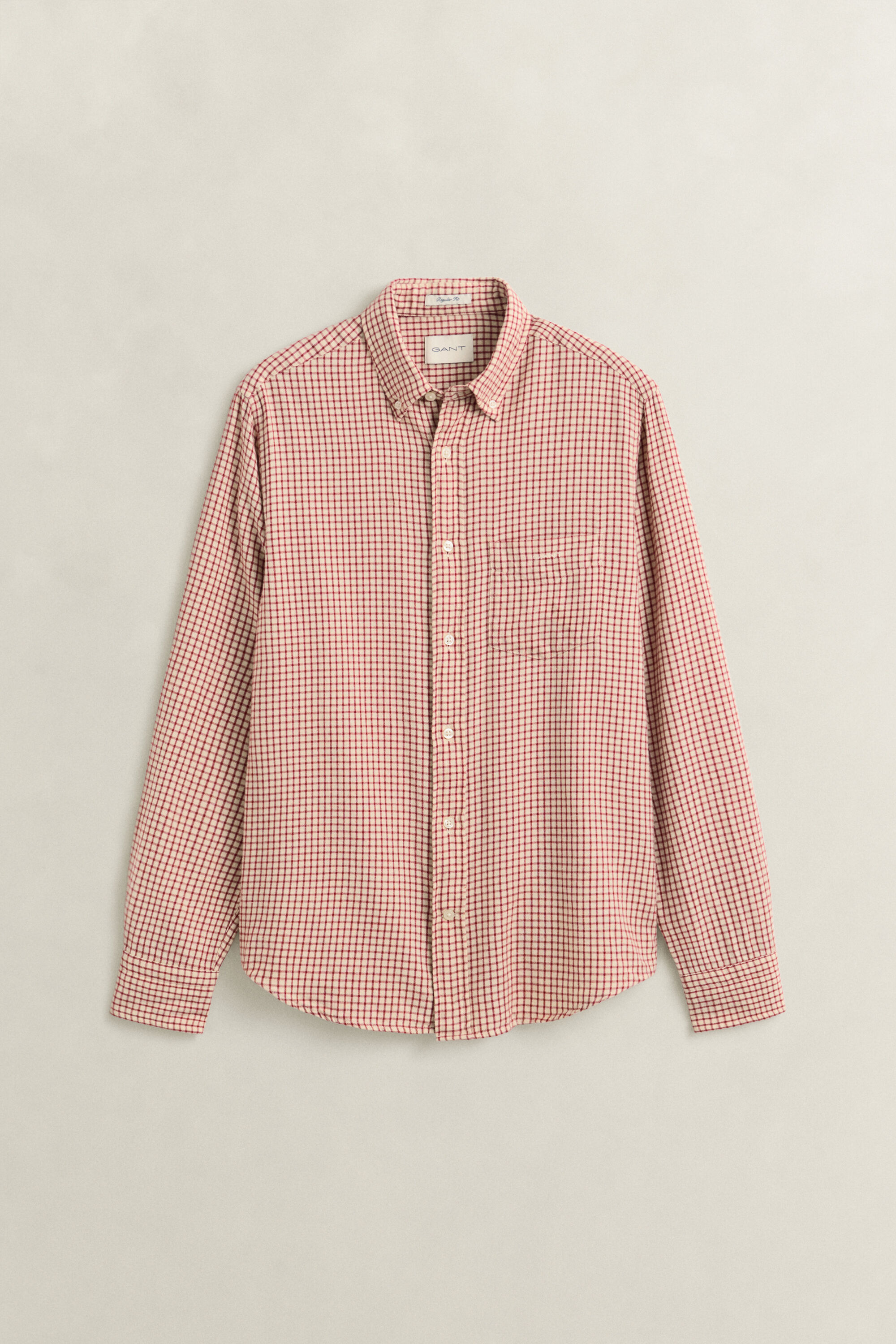 Checked Windblown Flannel Shirt