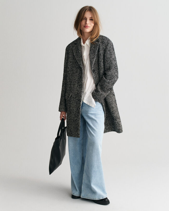 Heritage Herringbone Coat
