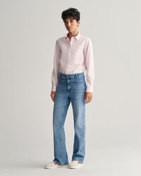 Regular Fit Gingham Poplin Shirt