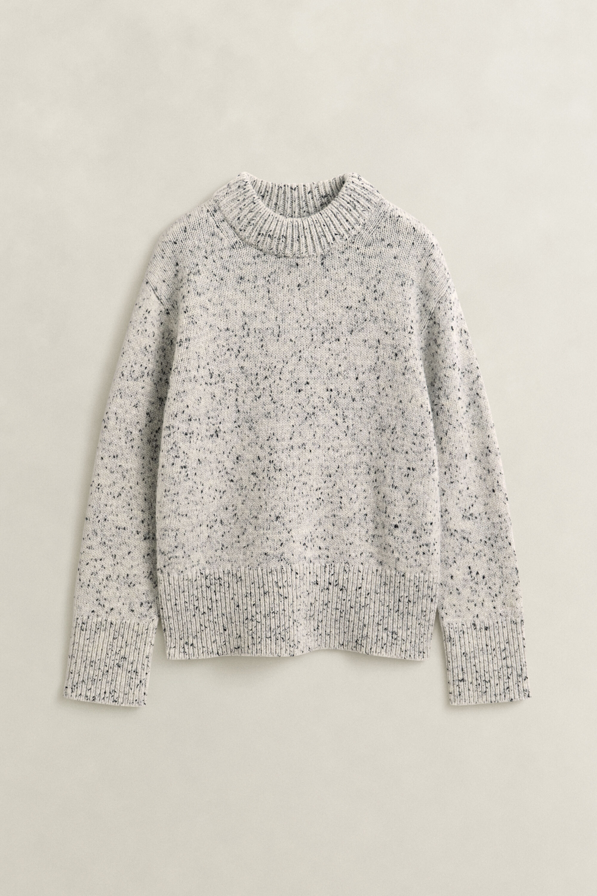 Wool Blend Nepps Sweater