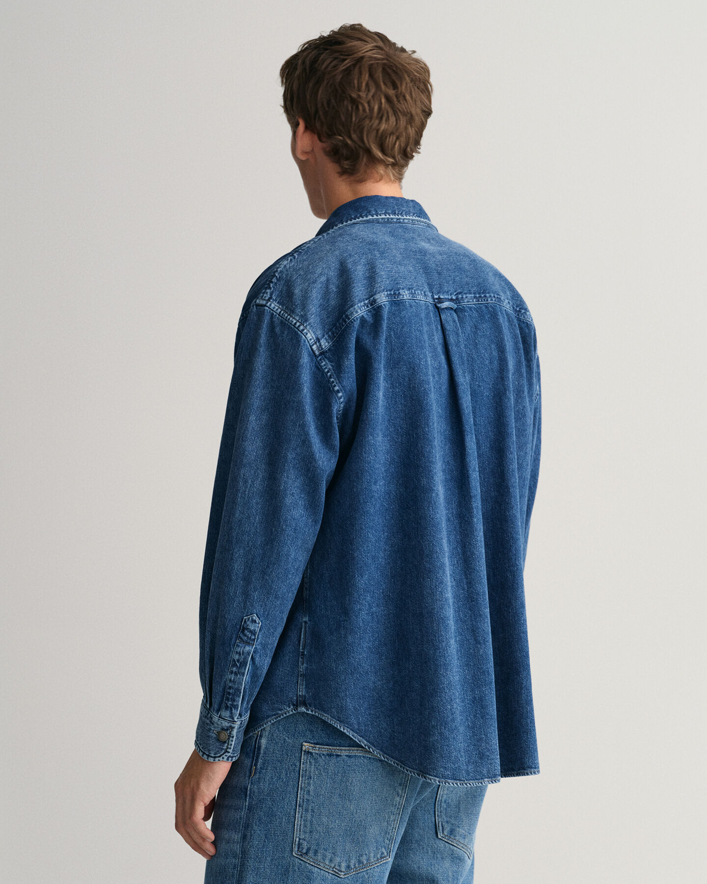 Oversized Denim Shirt