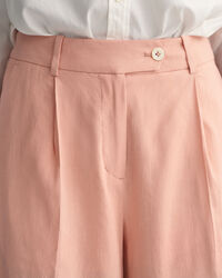 Wide Leg Stretch Linen Pants