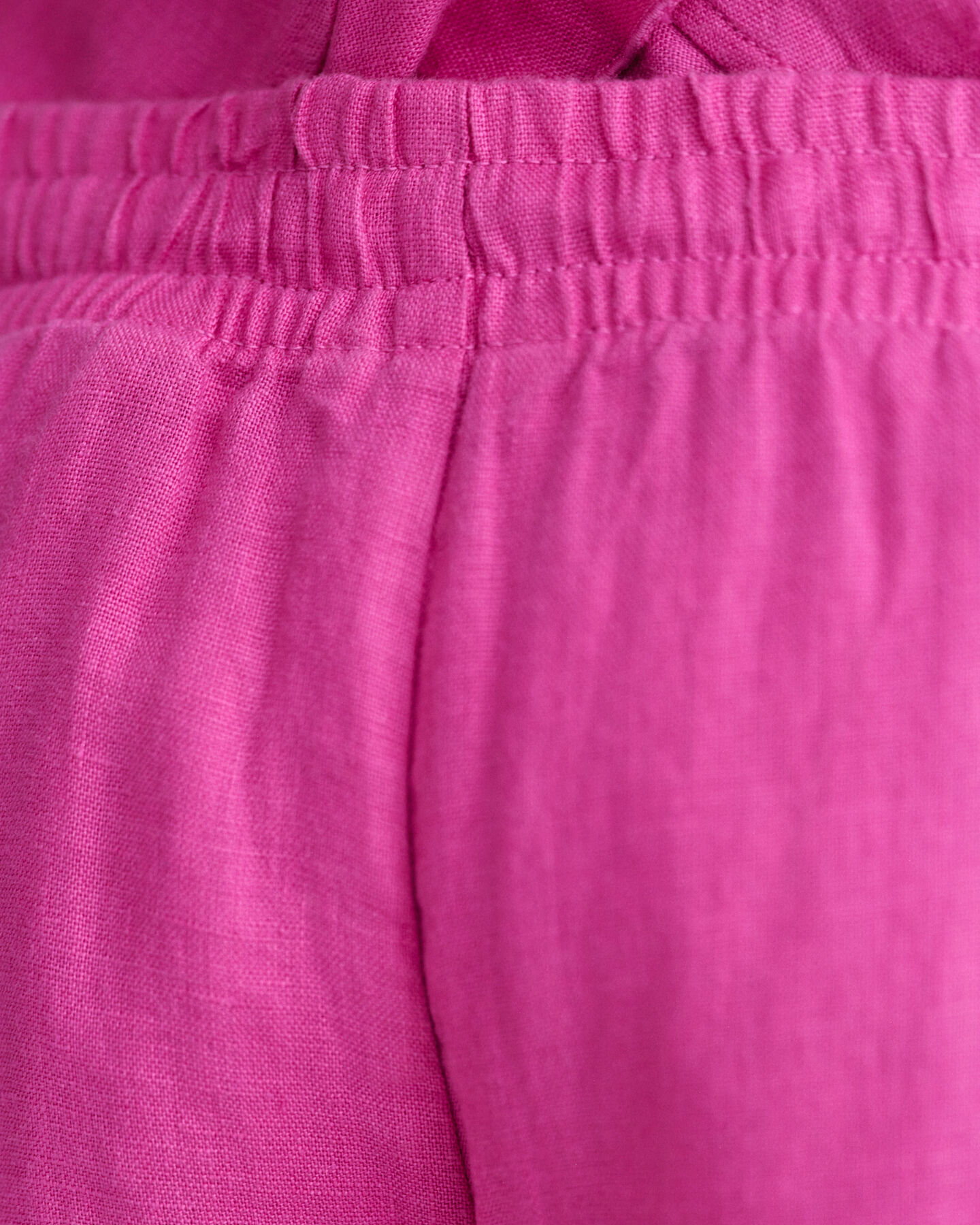 Girls Frilly Linen Shorts