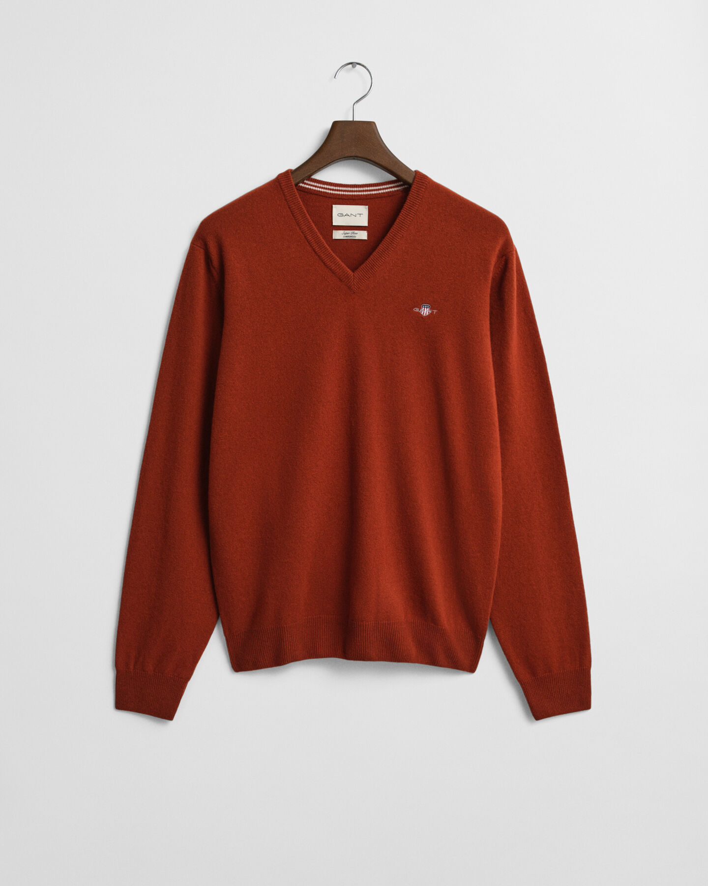 Superfine Lambswool V-Neck Sweater