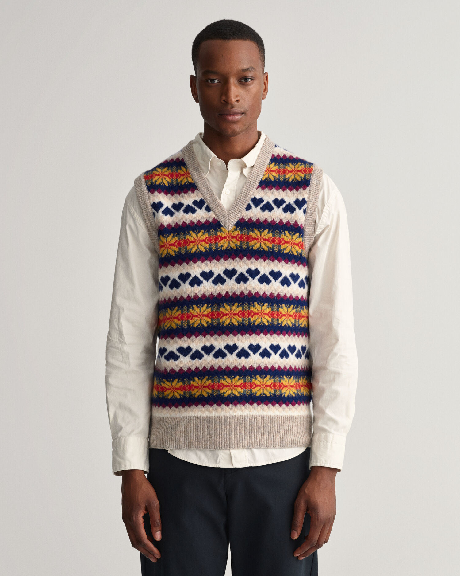 Fair Isle Vest - GANT