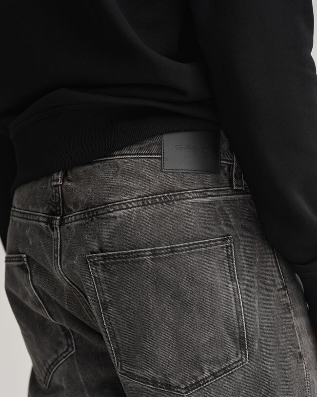 Hayes Slim Fit Vintage Wash Denim Jeans