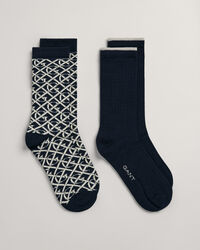 2-Pack Monogram G Socks