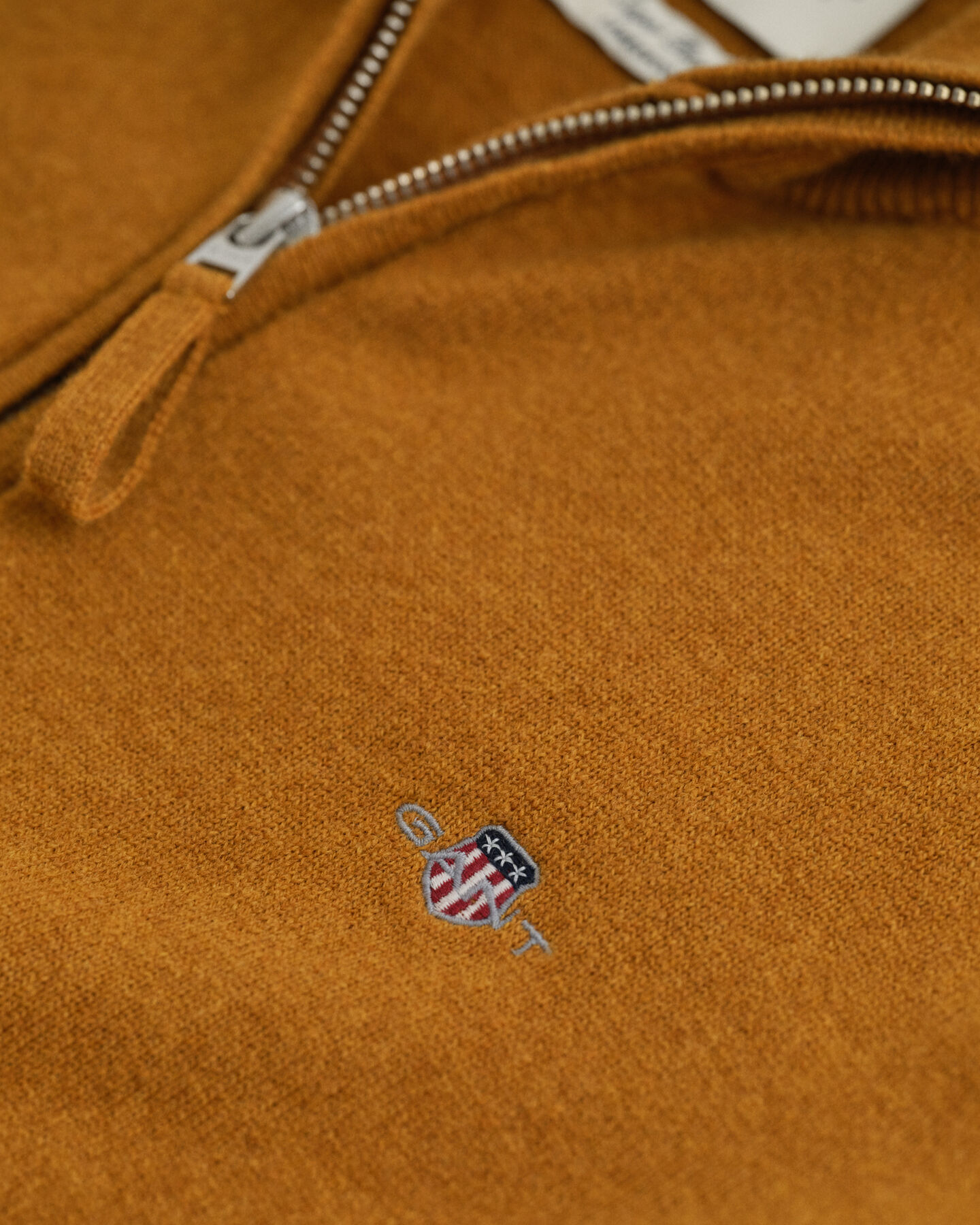 Superfine Lambswool Half-Zip Sweater
