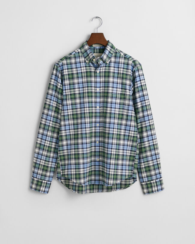 Regular Fit Checked Archive Oxford Shirt