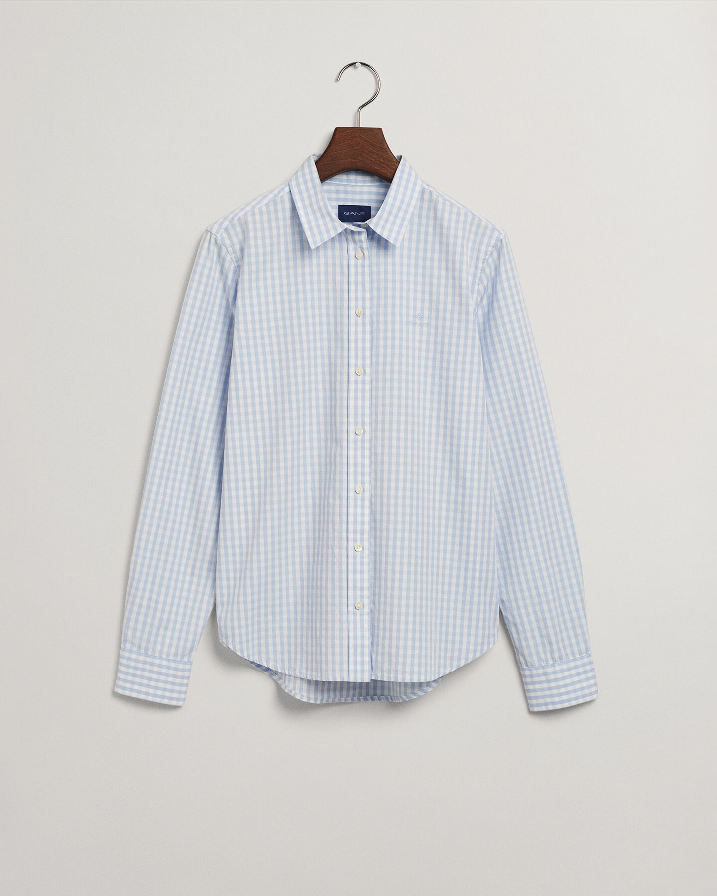 Regular Fit Gingham Broadcloth Shirt