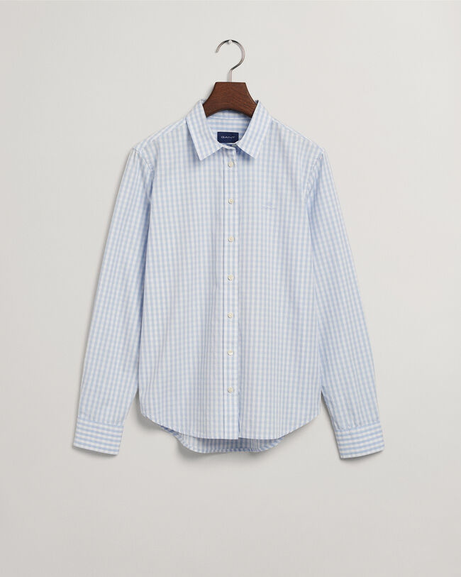 Regular Fit Gingham Broadcloth Shirt