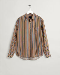 Pure Prep Relaxed Fit Striped Lyocell Shirt