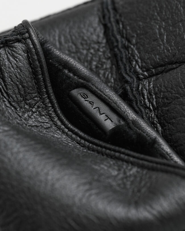 Shearling Leather Mittens