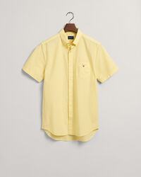 Regular Fit Short Sleeve Broadcloth Shirt