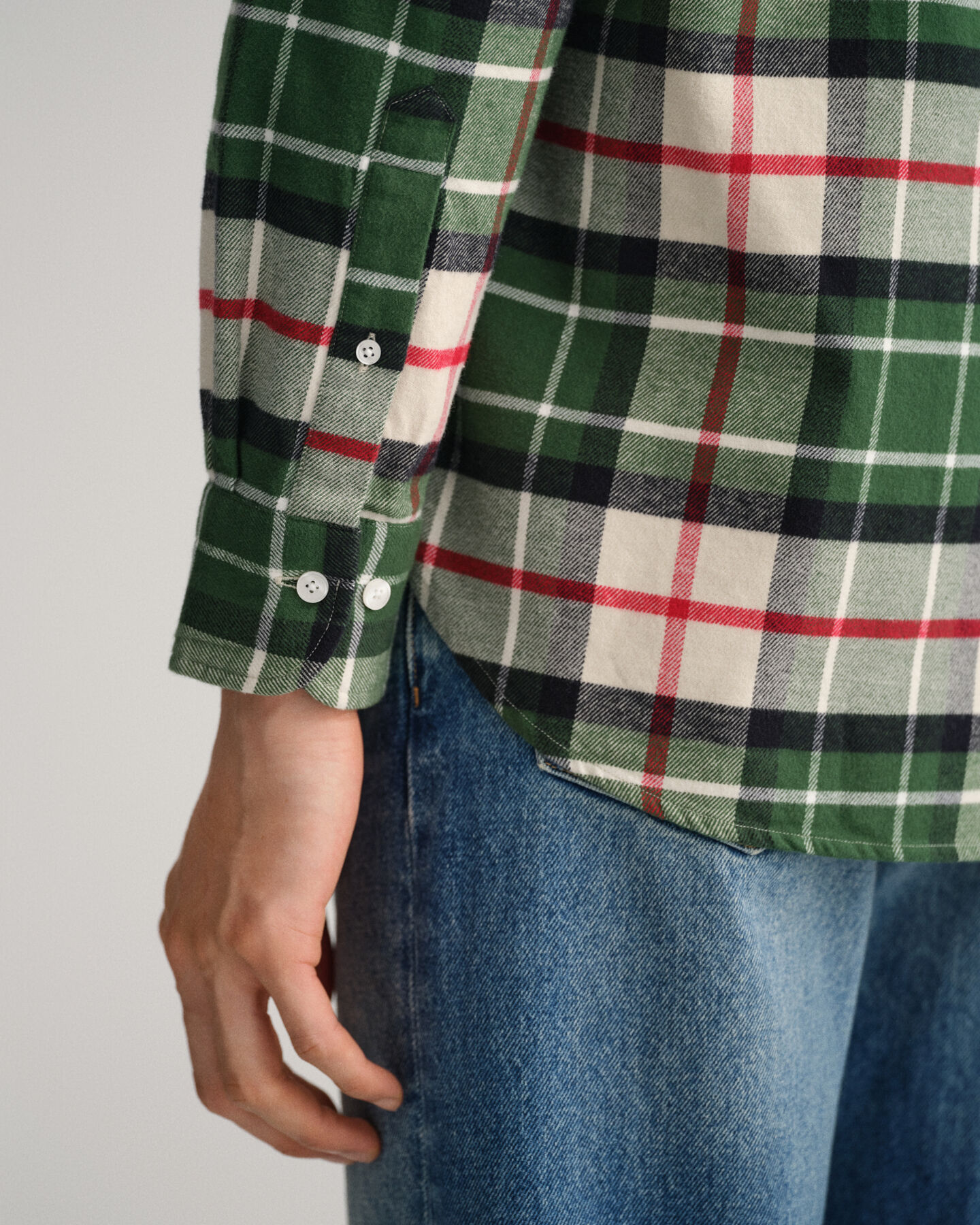 Regular Fit Flannel Tartan Shirt