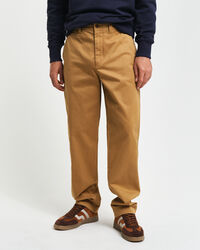Regular Fit Brushed Cotton Chinos