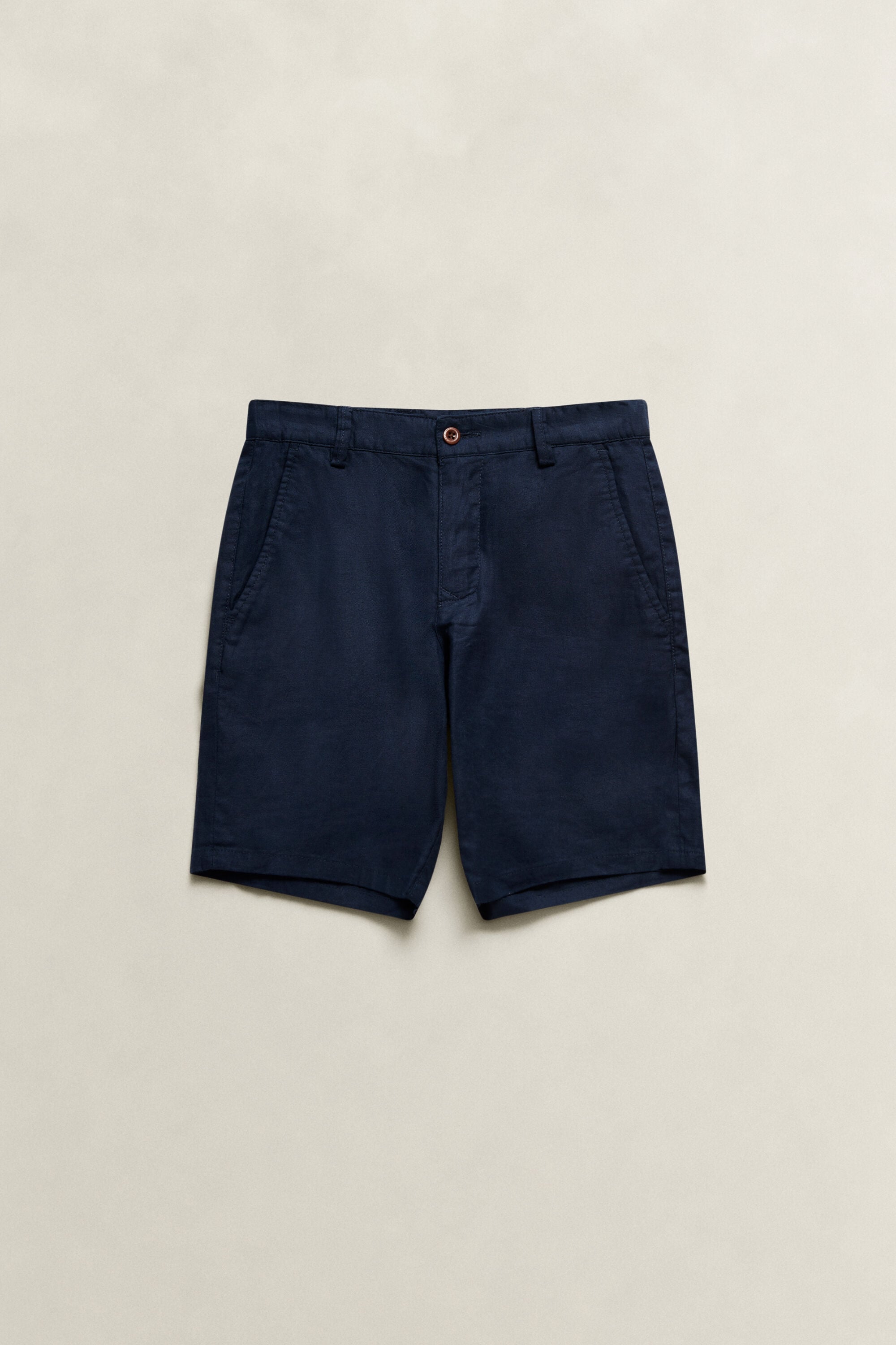 Teen Boys Linen Blend Shorts