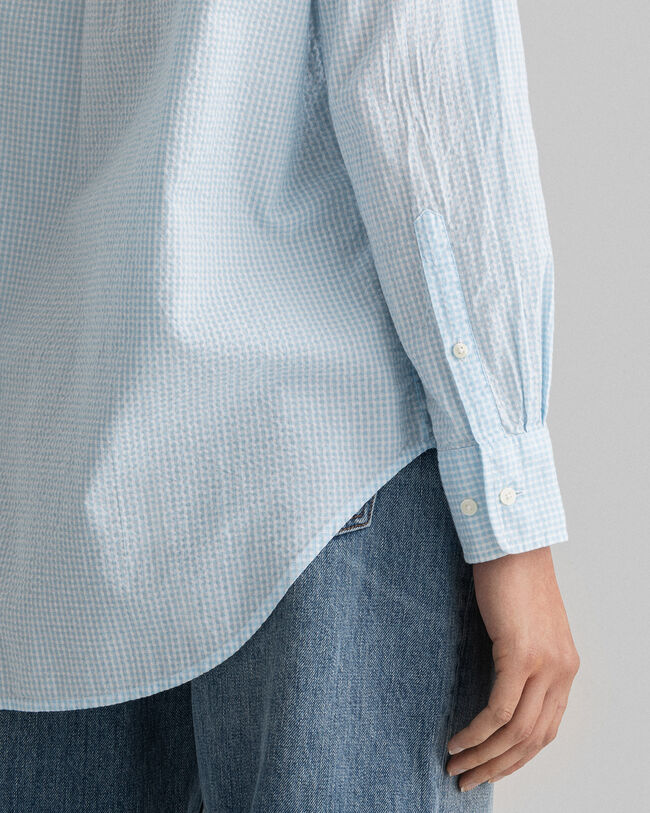 Relaxed Fit Gingham Shirt