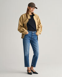 Textured Short Sleeve Crew Neck Sweater