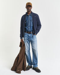 Superfine Lambswool Zip Cardigan