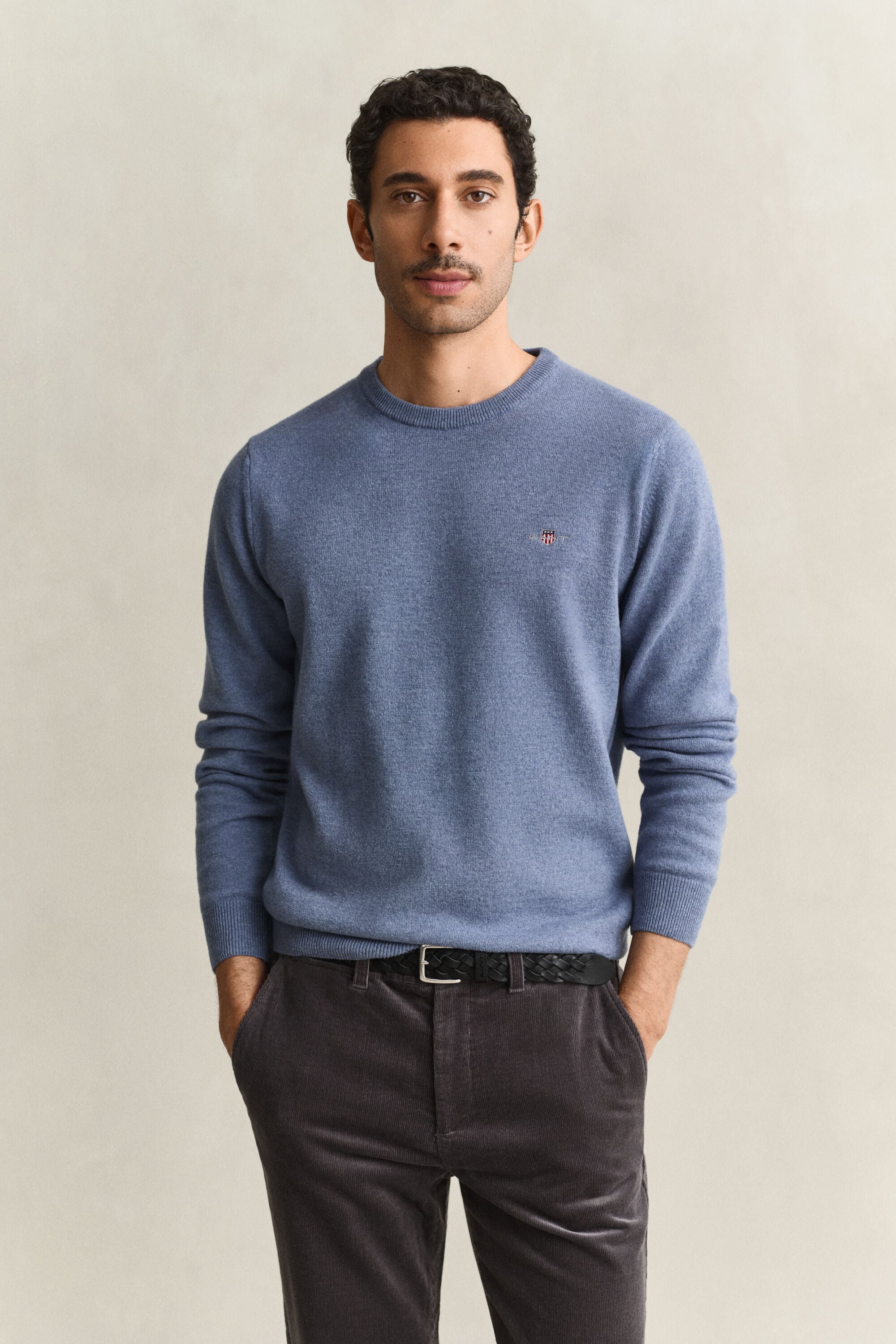 Lambswool Crew Neck Sweater