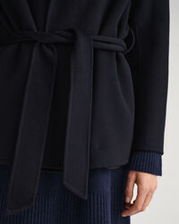 Handstitched Belted Blazer