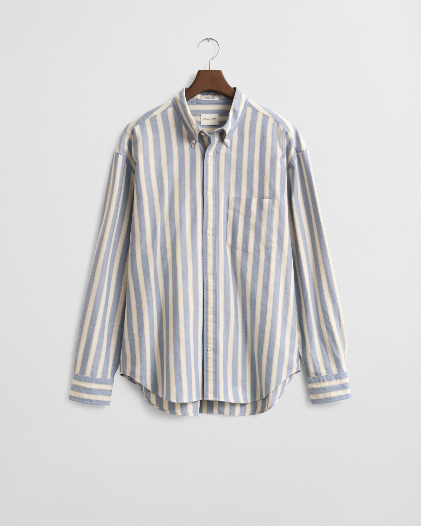 Relaxed Fit Striped Heritage Oxford Shirt