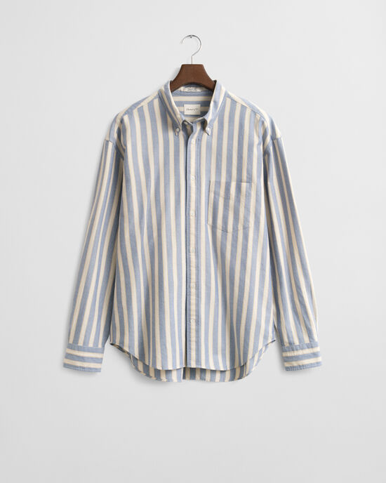 Relaxed Fit Striped Heritage Oxford Shirt