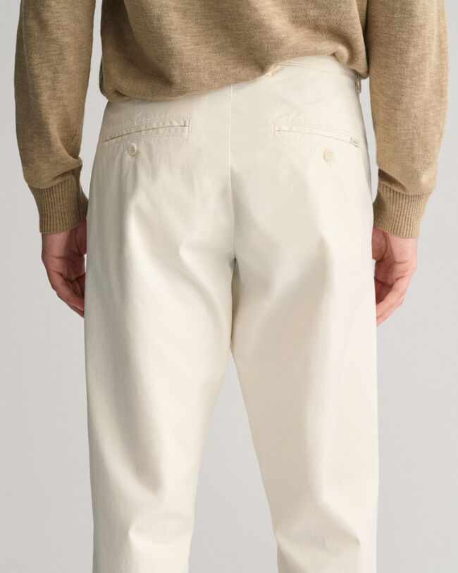 Slim Fit Sunfaded Chinos