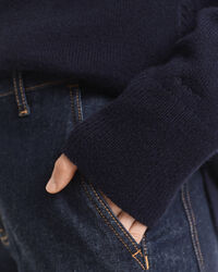 Soft Wool Cashmere Blend Turtleneck Sweater