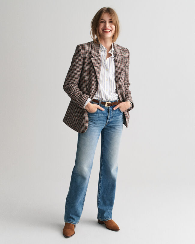 Regular Fit Striped Archive Oxford Shirt