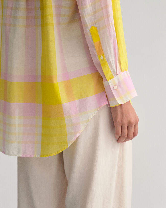 Oversized Madras Shirt