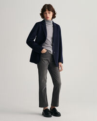 Handstitched Straight Blazer